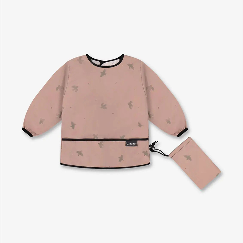 Minene – Αδιάβροχη Σαλιάρα Με Μανίκια -