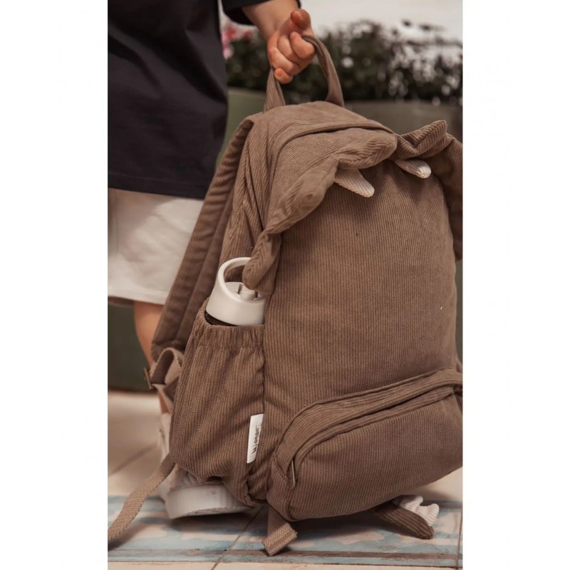 Minene Παιδικό Backpack Olive Dragon