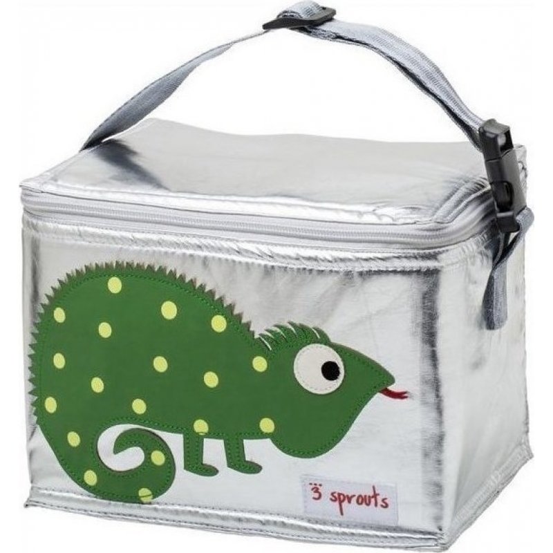 3 Sprouts lunch bag iguana