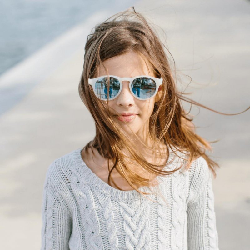 Babiator παιδικά γυαλιά ηλίου blue Jet Setter Light Blue polarized mirror (Ages +6)