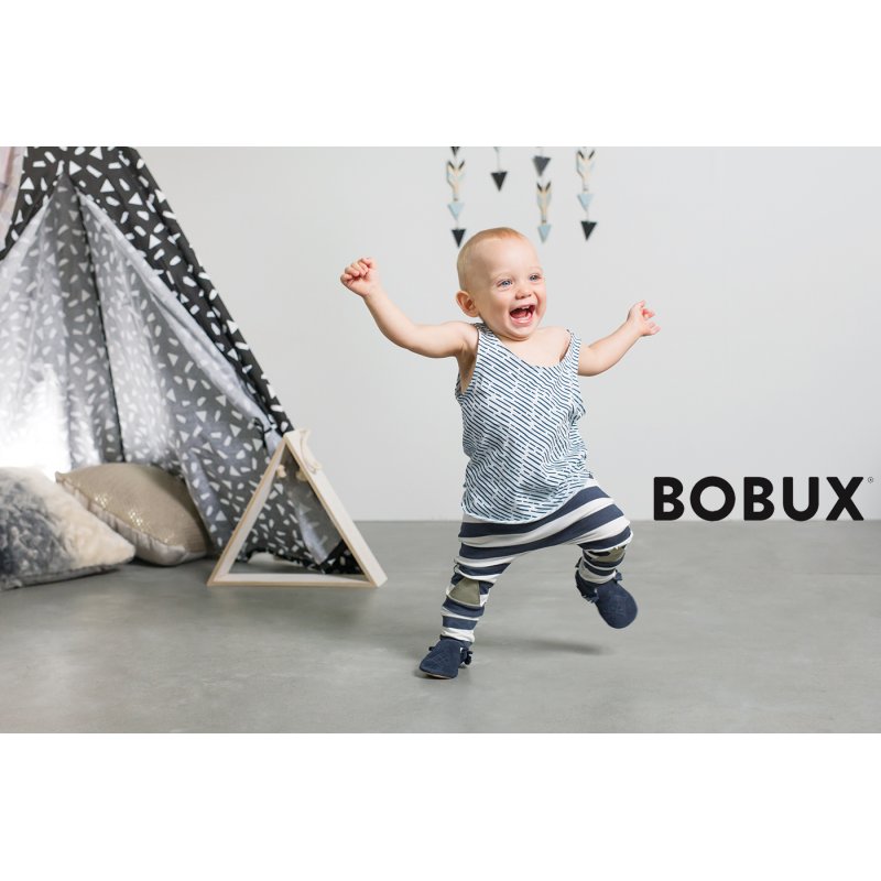 Bobux βρεφικό παπούτσι White Silver Star Print M Softsoles