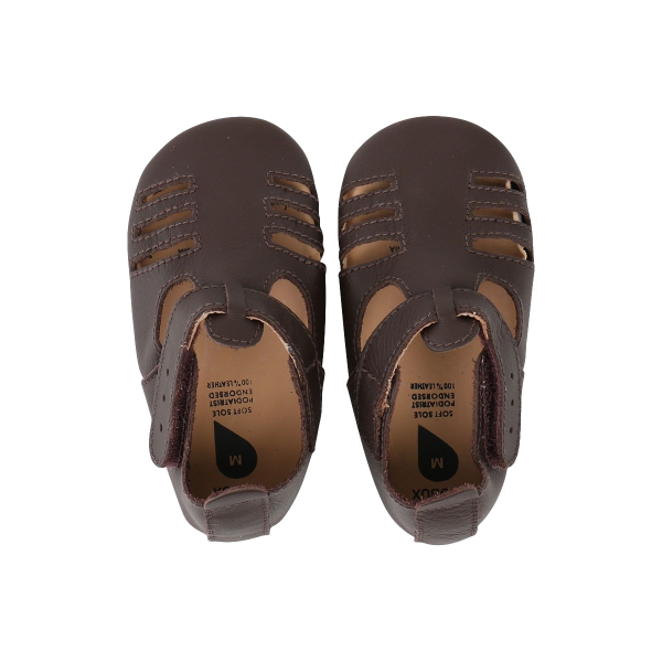 Bobux βρεφικό παπουτσάκι Chocolate Boys Sandal softoles