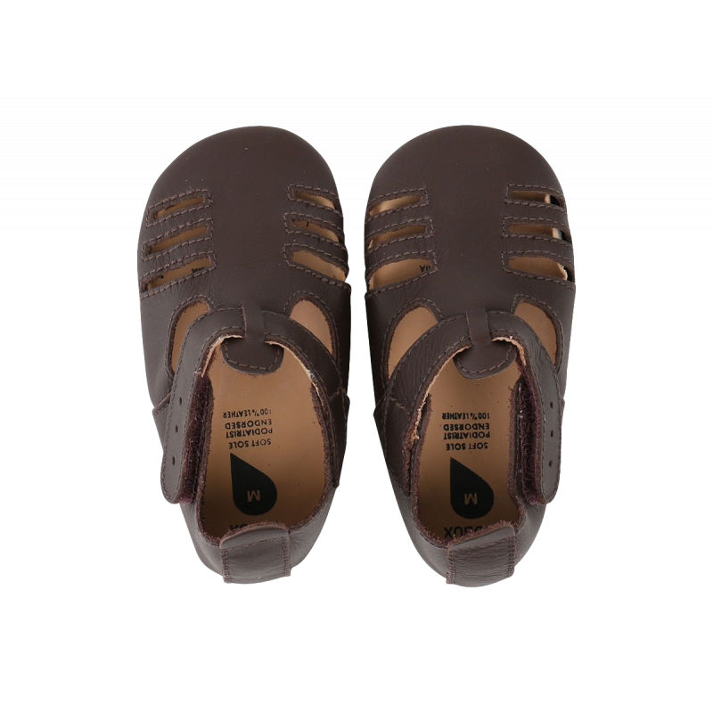 Bobux βρεφικό παπουτσάκι Chocolate Boys Sandal softoles
