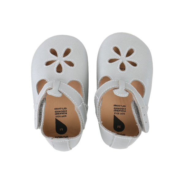 Bobux Silver Girls Sandal βρεφικά παπούτσια L Softsoles