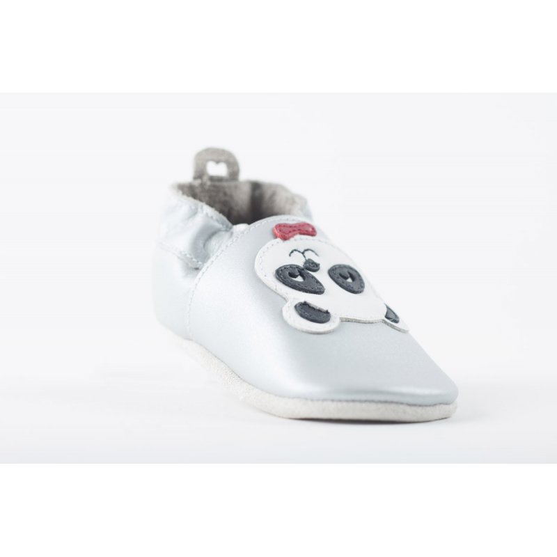 Bobux βρεφικό παπούτσι Silver Panda M Softsoles