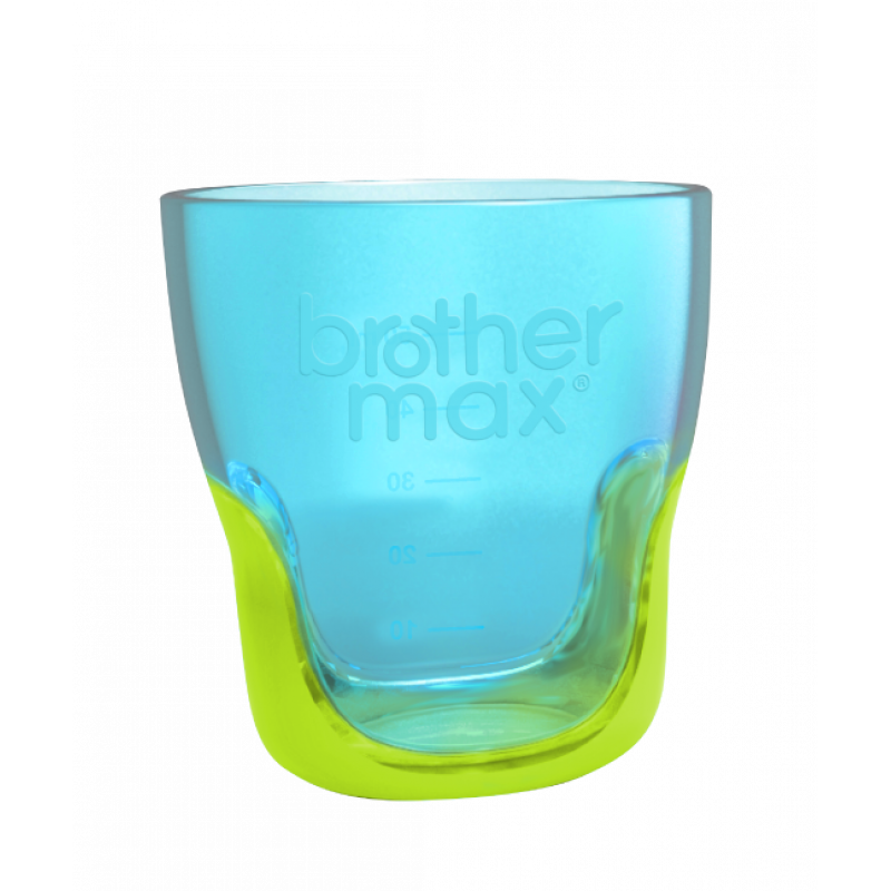 Brother Max Teach Me Cups εκπαιδευτικά ποτηράκια- blue/green 4 τεμάχια