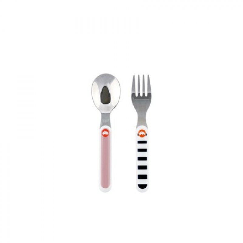 Done By Deer  Σετ κουτάλι & πηρούνι powder