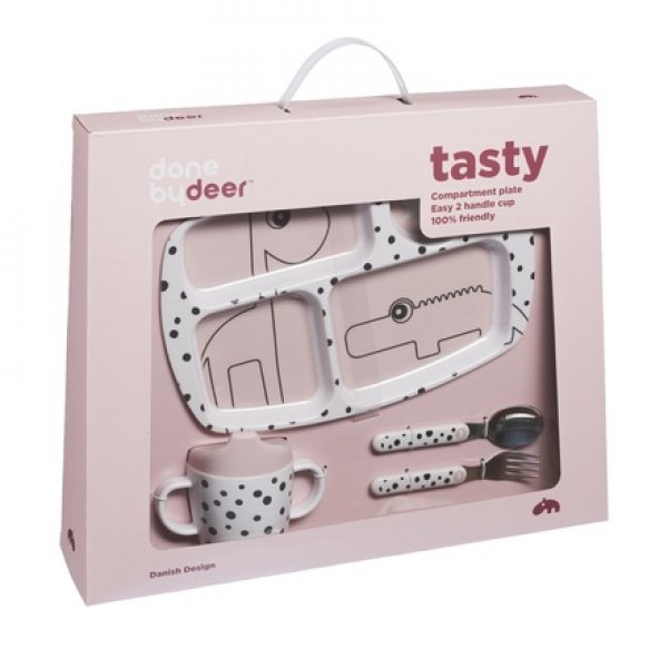 Done By Deer Σετ φαγητού starter happy dots powder