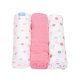 Gro Muslin Sweetheart Swirl σετ 3 τεμ 120x120cm