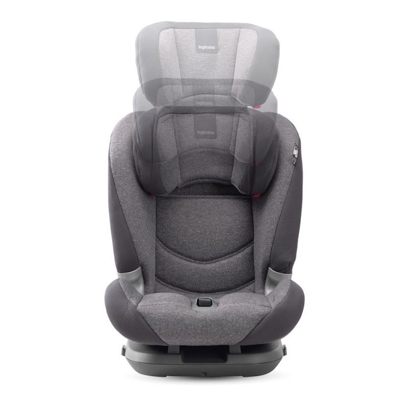Inglesina  παιδικό κάθισμα αυτοκινήτου Newton I-fix Group 1/2/3 grey