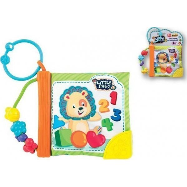 MG toys Μαλακό βιβλιαράκι Little Pals Take Along Book