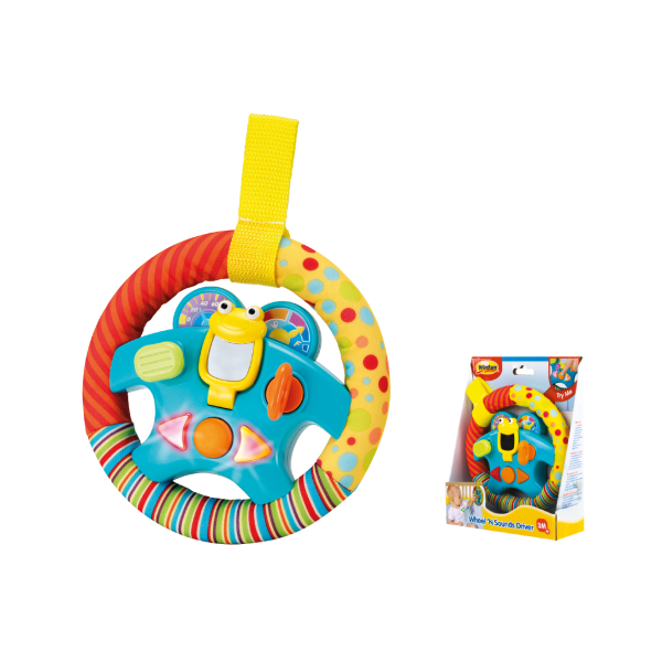 Mg Toys Μουσικό Τιμονάκι Wheels n Sounds Driver