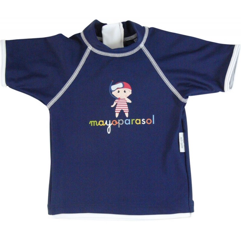 Mayoparasol t-shirt short sleeves αντηλιακό μπλουζάκι θαλάσσης Pirate Boy blue
