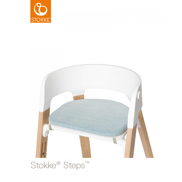 Stokke Steps Chair Cushion μαξιλάρι ενηλίκου Jade Twill