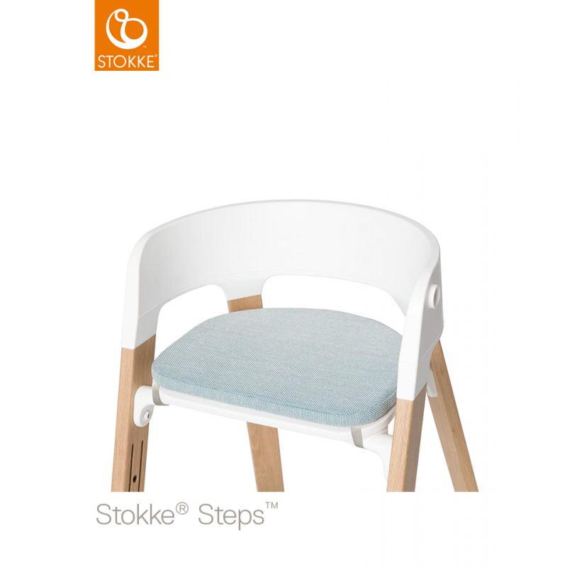 Stokke Steps Chair Cushion μαξιλάρι ενηλίκου Jade Twill
