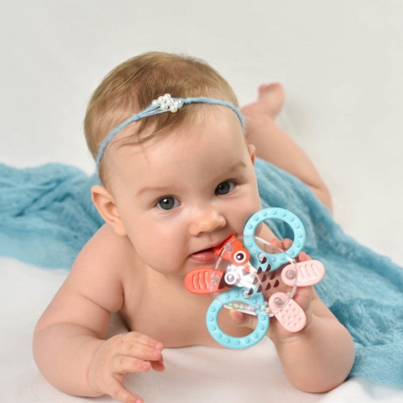 Εκπαιδευτική κουδουνίστρα/μασητικό