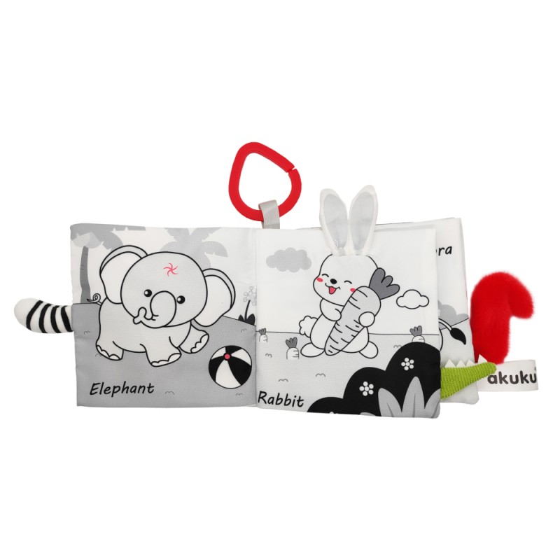 Μαλακό Βιβλιαράκι Animals Kingdom