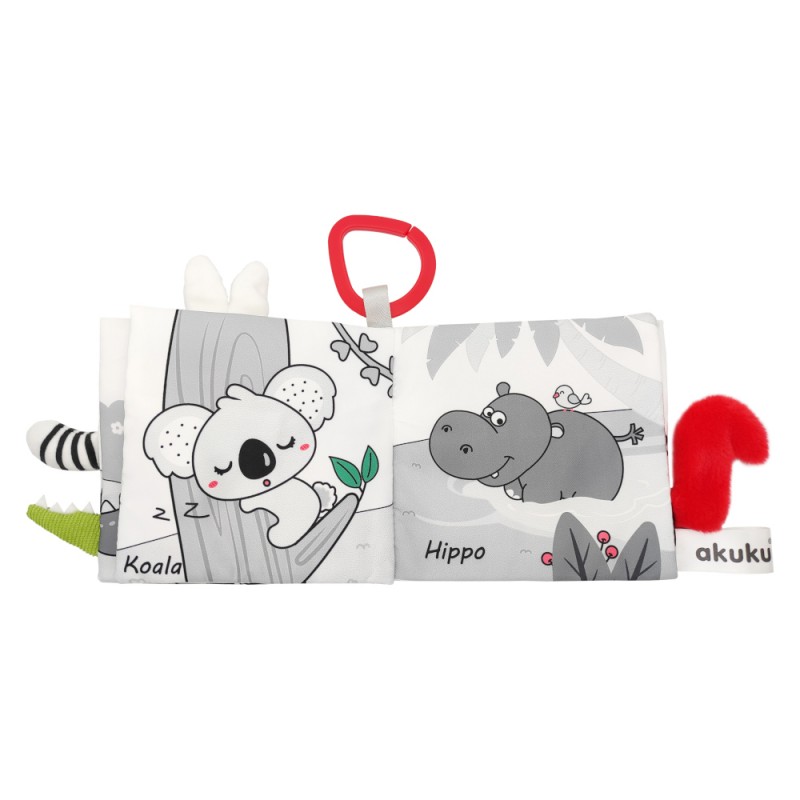 Μαλακό Βιβλιαράκι Animals Kingdom