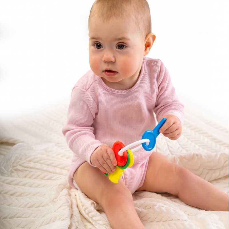 Κουδουνίστρα Πολύχρωμα Κλειδιά