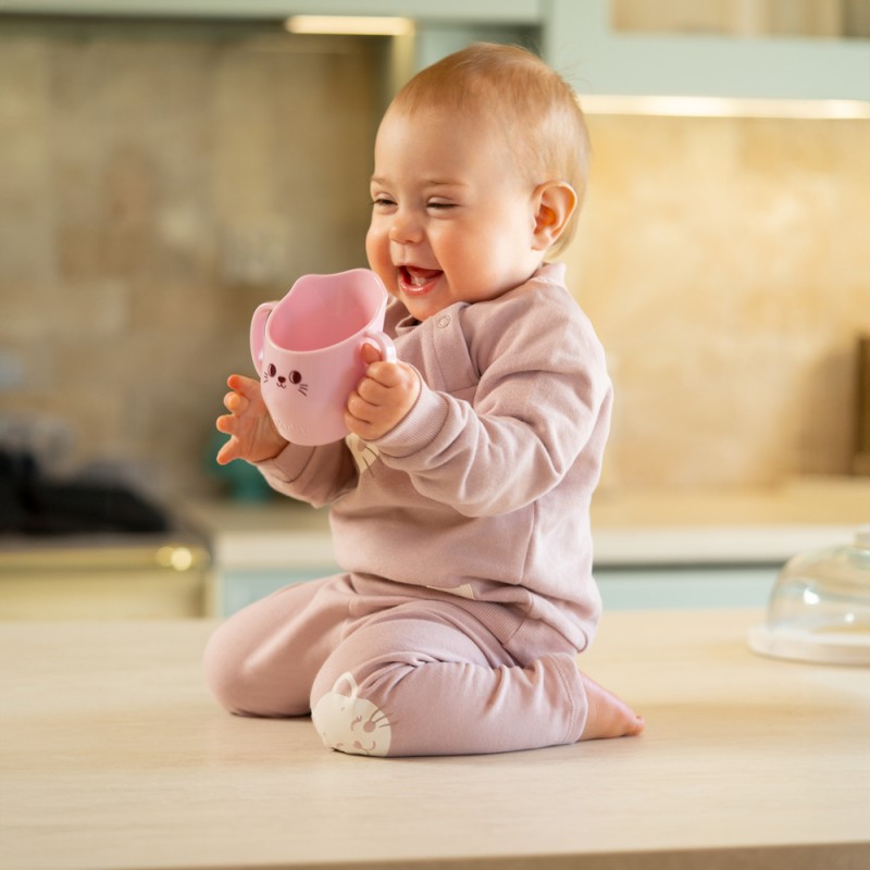 Εκπαιδευτική Κούπα 150ml Ροζ