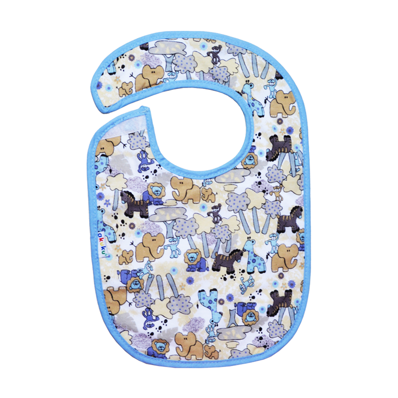 Αδιάβροχη Βαμβακερή Σαλιάρα με Velcro