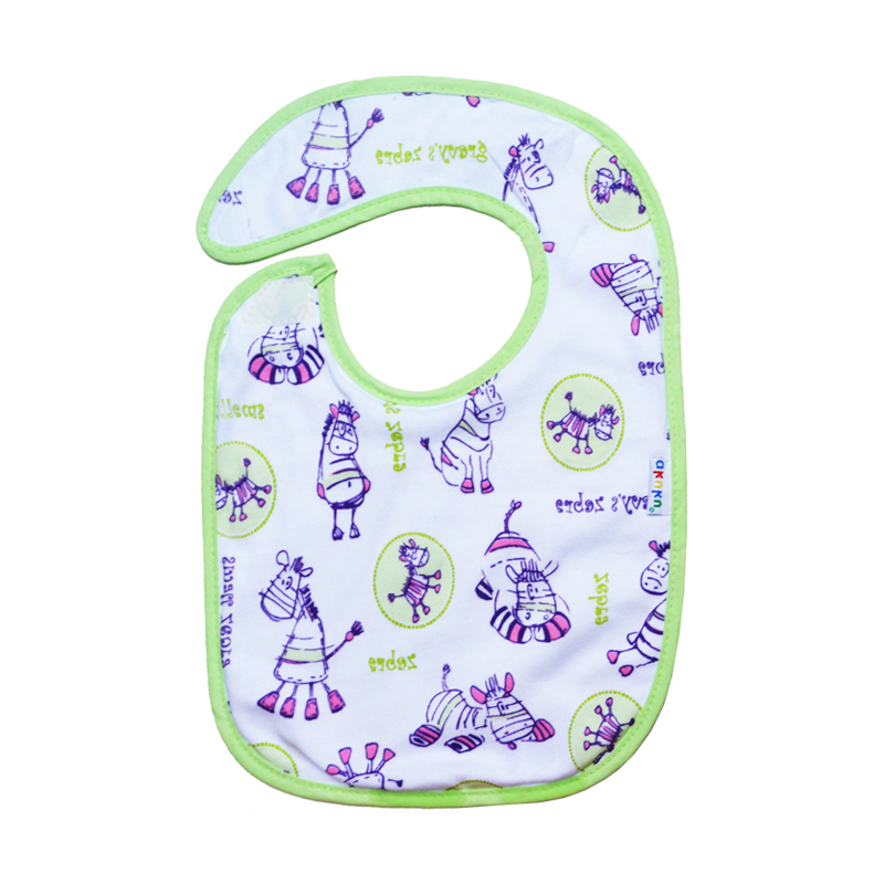 Αδιάβροχη Βαμβακερή Σαλιάρα με Velcro