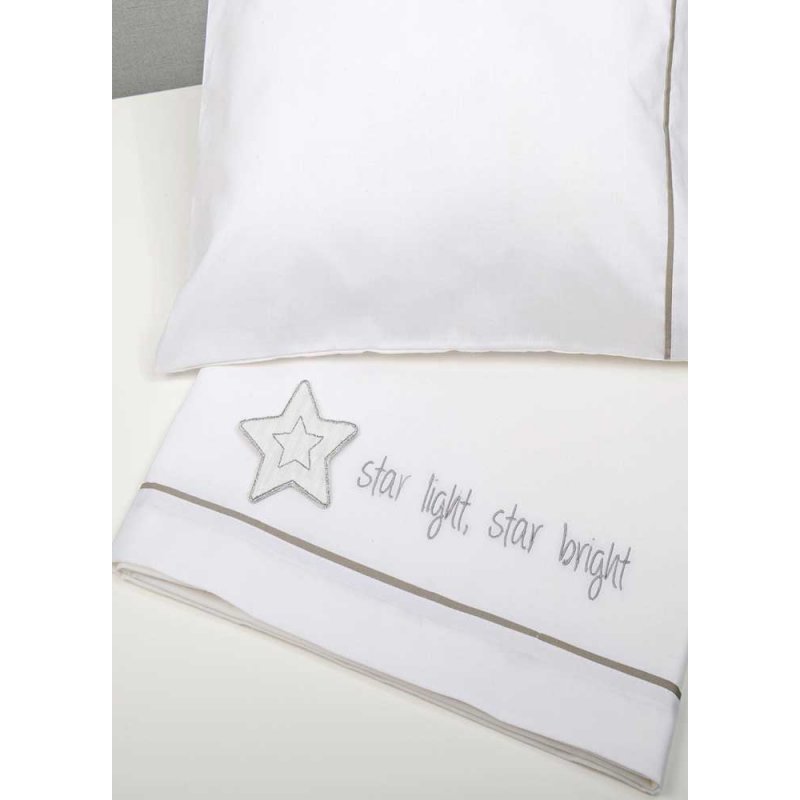 Baby Oliver Star light star bright 146 σεντόνια κούνιας 3 τεμ 110x165