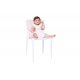 Baby to Love Καρέκλα φαγητού On the go pocket chair Pink Heart