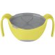 B.Box bowl + straw μπολ φαγητού 3 σε 1 yellow