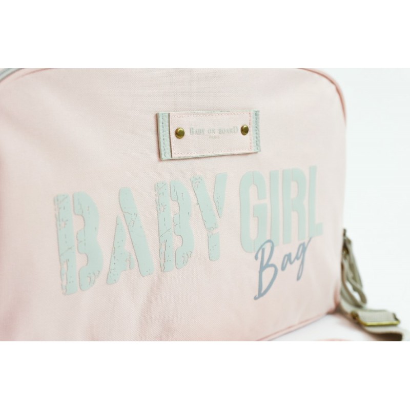 BoB Paris Tote Bag Simply Vintage Baby Girl Pink