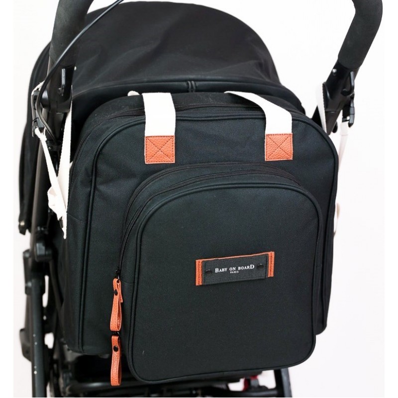 BoB Paris Backpack Square Duo Black