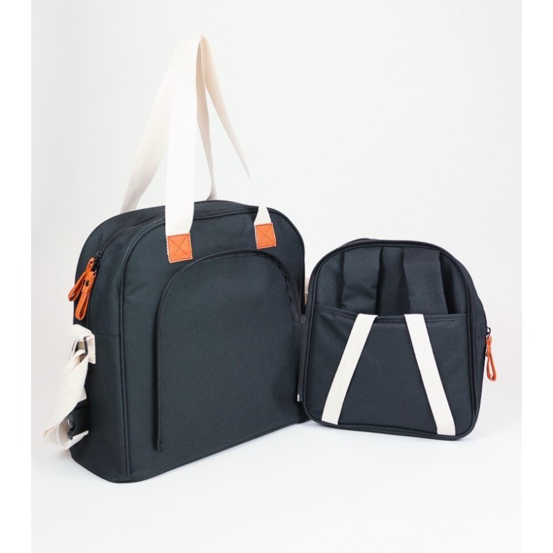 BoB Paris Backpack Square Duo Black