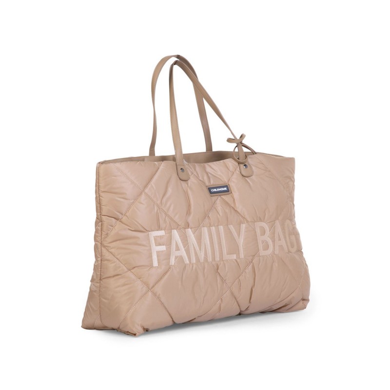 Τσάντα Αλλαγής Childhome Family Bag Puffered Beige