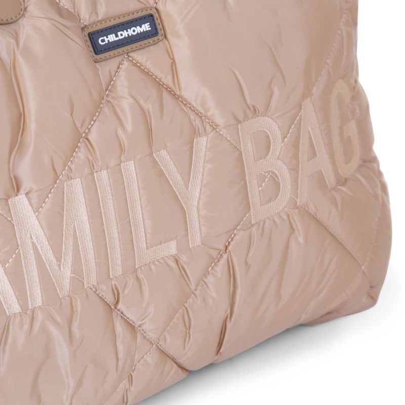 Τσάντα Αλλαγής Childhome Family Bag Puffered Beige