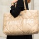 Τσάντα Αλλαγής Childhome Family Bag Puffered Beige