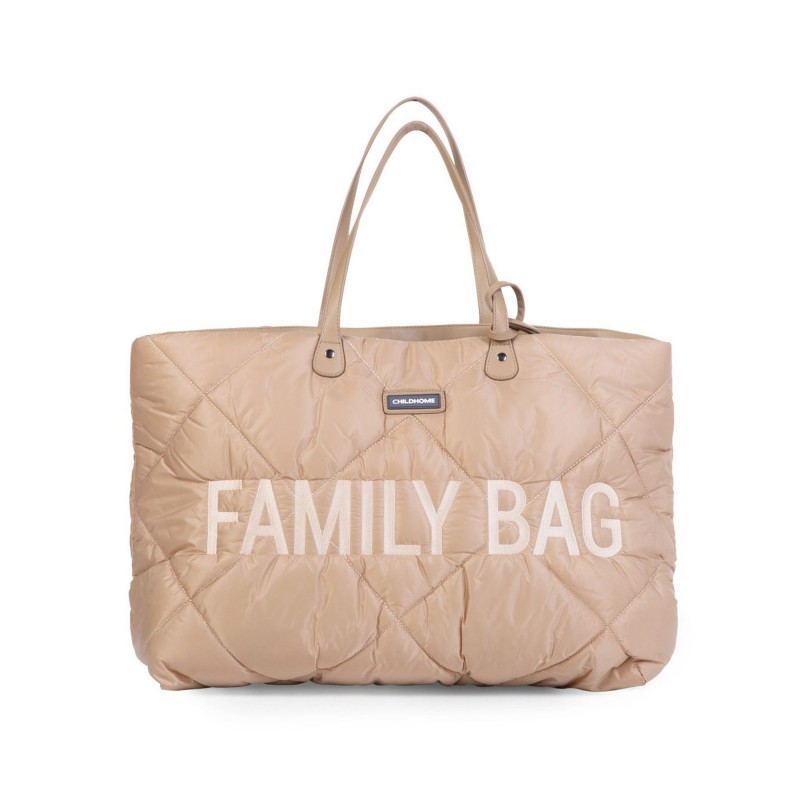 Τσάντα Αλλαγής Childhome Family Bag Puffered Beige