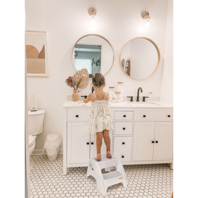 Dreambaby Toddler&Me Παιδικό Σκαλοπάτι Βοηθητικό Διπλό Grey