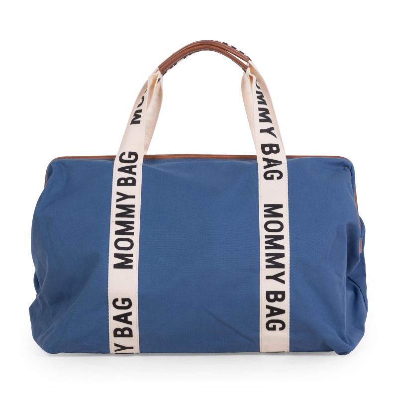 Τσάντα Αλλαγής Childhome Mommy Bag Sinature Canvas Indigo