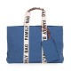 Τσάντα Αλλαγής Childhome Family Bag Signature Canvas Indigo