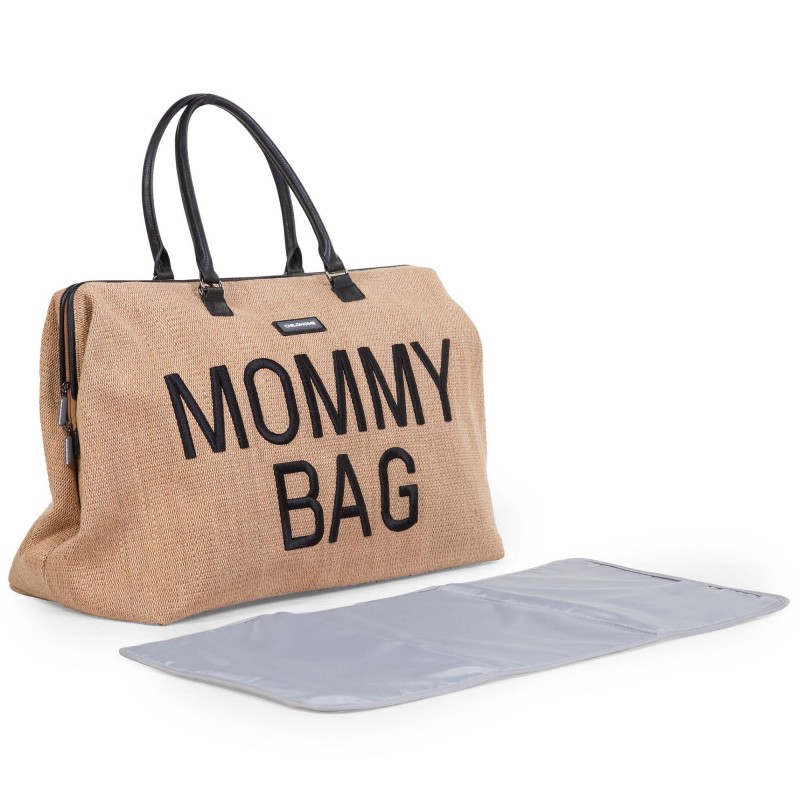 Τσάντα αλλαγής Childhome Mommy Bag Large Raffia