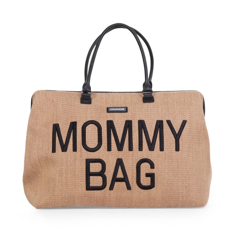 Τσάντα αλλαγής Childhome Mommy Bag Large Raffia