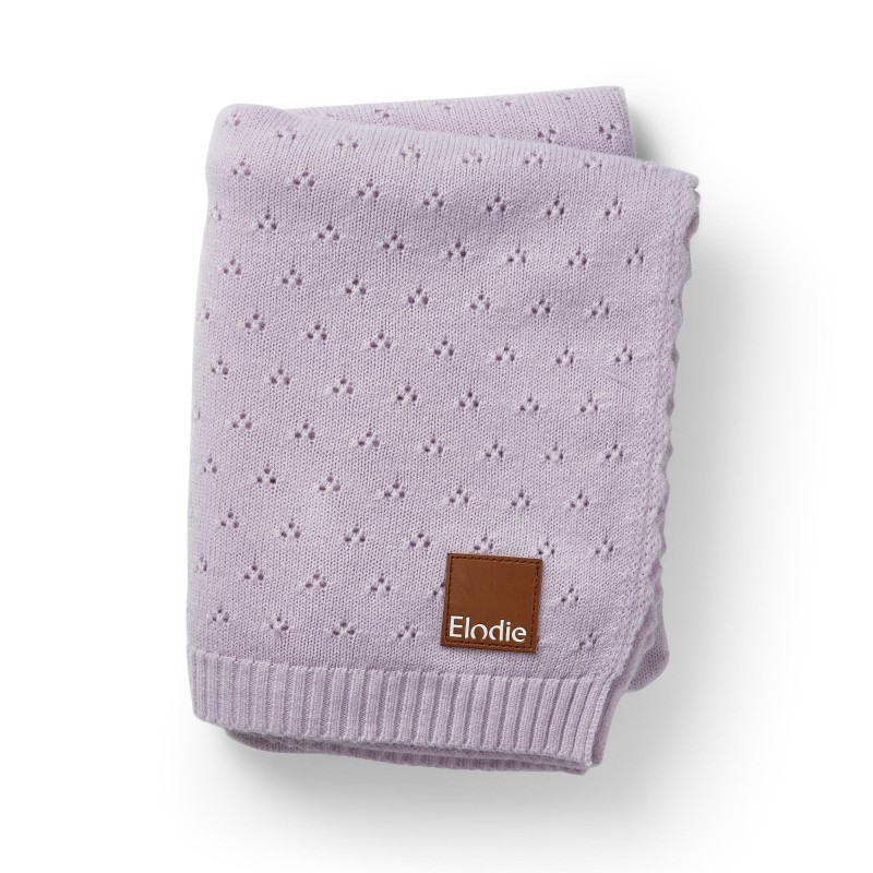 Βρεφική Κουβέρτα Pointelle Lavender Love Elodie