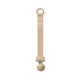 Βρεφική Αλυσίδα Πιπίλας Wood Pure Khaki Elodie
