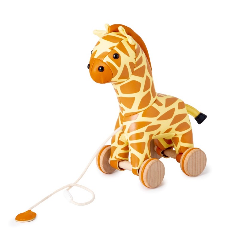 Gina the pull along giraffe