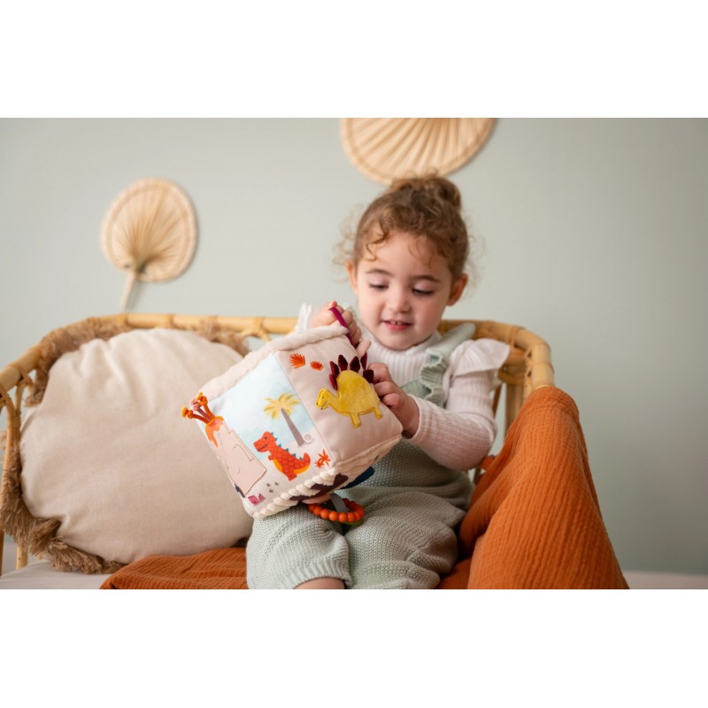 Baby To Love Μαλακός Κύβος Δραστηριοτήτων Dino