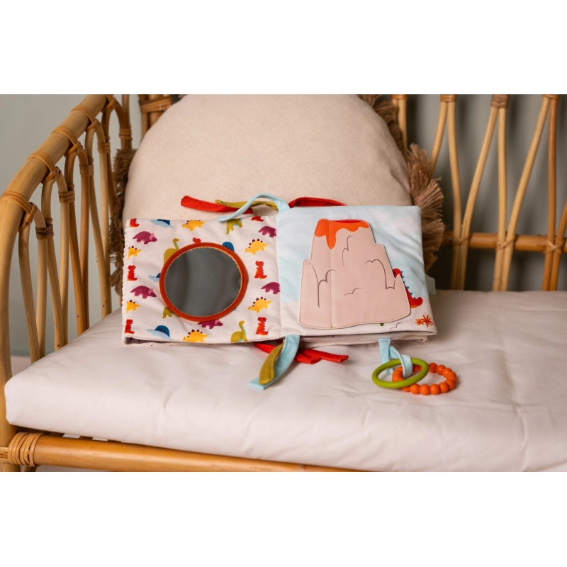 Baby To Love Μαλακό Βιβλιαράκι Δραστηριοτήτων Dino