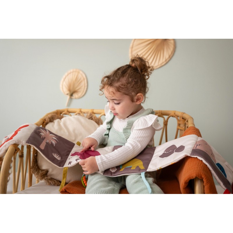 Baby To Love Μαλακό Βιβλιαράκι Δραστηριοτήτων Dino