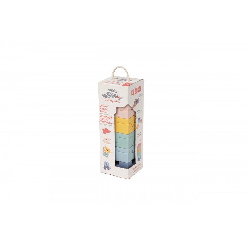 Baby to Love Βρεφικά Στοιβαζόμενα Τουβλάκια