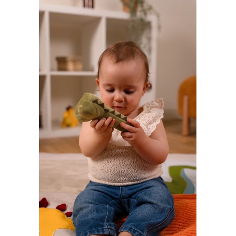 Βελούδινη Squeaker Κουδουνίστρα Dino