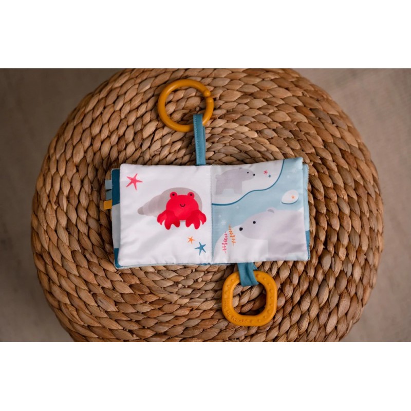 Μαλακό Διαδραστικό Βιβλιαράκι για Βρέφη Ocean